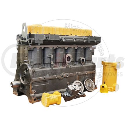 0R3610 by BLUMAQ - Remanufactured Engine Block - DI Keystone Rings, fits Caterpillar