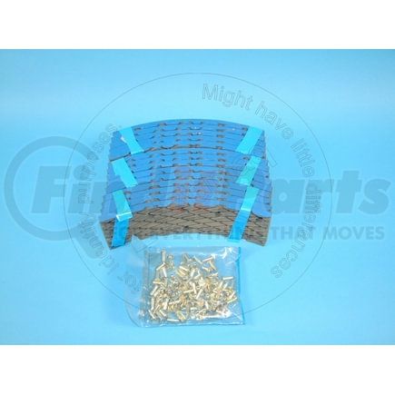 2P-9886 by BLUMAQ - Drum Brake Shoe and Lining Kit - 10.3 in x 8.3 in x 4 in, Fit for Caterpillar Applications