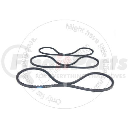 535-2864 by BLUMAQ - V-Ribbed Belts - Set of 3 fit for Caterpillar Applications