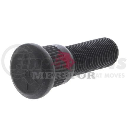 R005900R by MERITOR - Wheel Stud - RH Thread Direction, Serrated, 0.78" Body Length, 3/4"-16