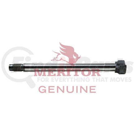 2210A7801 by MERITOR - Air Brake Camshaft - Left Hand, 28 Spline, 1.25" Spline Diameter