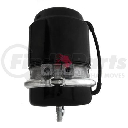 D523276D30 by MERITOR - Air Brake Chamber - S-Cam, Tandem, Long Stroke, 3" Stroke, 8" Push Rod, 5/8"-18 UNF