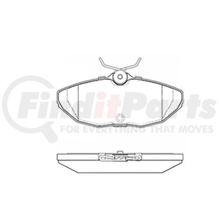 Bendix E10908060 Disc Brake Pad Set Pad Set