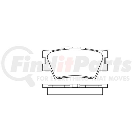Bendix E11012120 Disc Brake Pad Set Pad Set