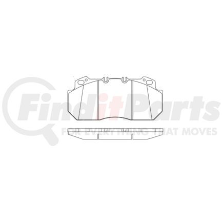 Bendix E11113120 Disc Brake Pad Set Pad Set