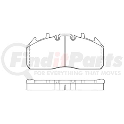 Bendix E11113230 Disc Brake Pad Set Pad Set