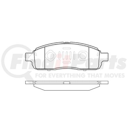 Bendix E11113920 Disc Brake Pad Set Pad Set