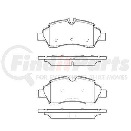 Bendix E11117750 Disc Brake Pad Set Pad Set