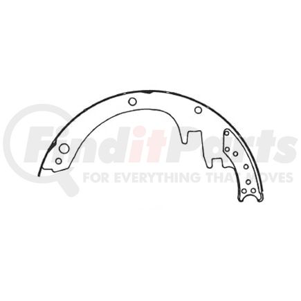 E11603100 by BENDIX - Brake Shoe