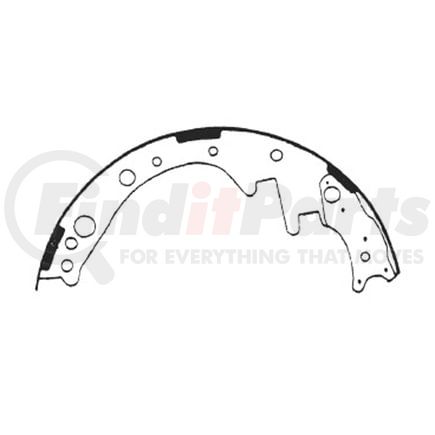 Bendix E11604040 Drum Brake Shoe Brake Shoe