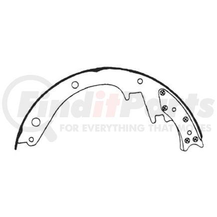 Bendix E11604500 Drum Brake Shoe Brake Shoe
