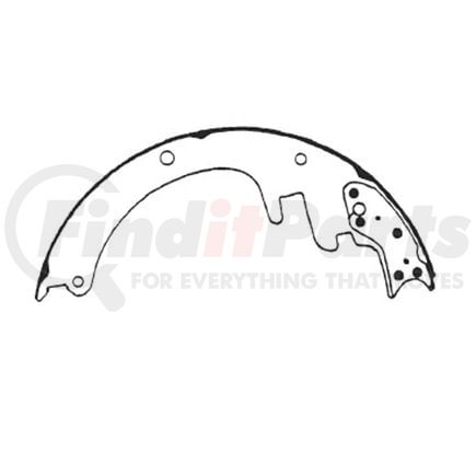 Bendix E11604510 Drum Brake Shoe Brake Shoe