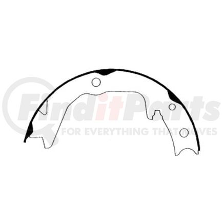 Bendix E11606730 Drum Brake Shoe Brake Shoe