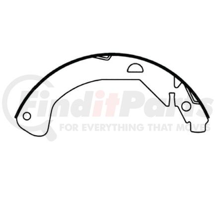 Bendix E11607951 Drum Brake Shoe Brake Shoe