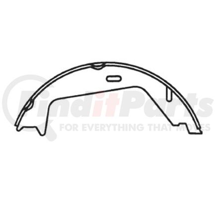 Bendix E11608290 Drum Brake Shoe Brake Shoe