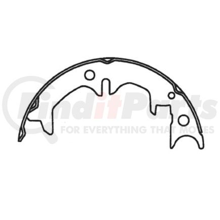 Bendix E11608950 Drum Brake Shoe Brake Shoe