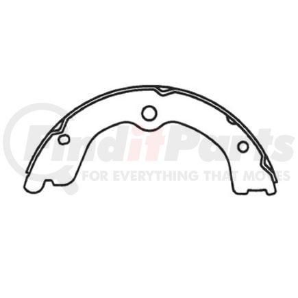 Bendix E11609050 Drum Brake Shoe Brake Shoe