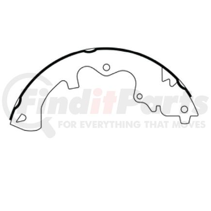 Bendix E11609360 Drum Brake Shoe Brake Shoe