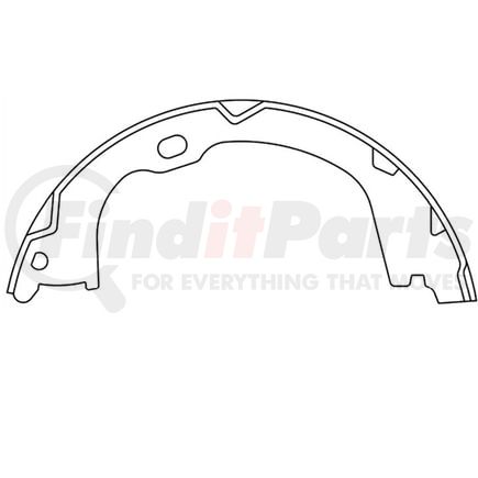 Bendix E11609860 Drum Brake Shoe Brake Shoe