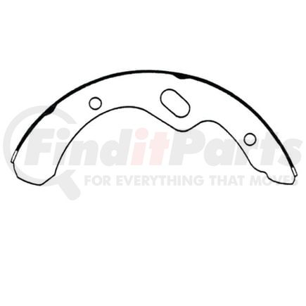 E11706030 by BENDIX - Brake Shoe