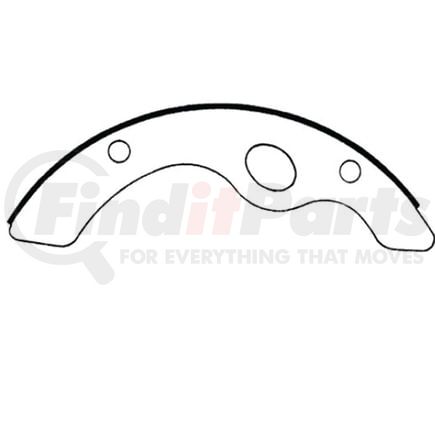 E11706790 by BENDIX - Brake Shoe
