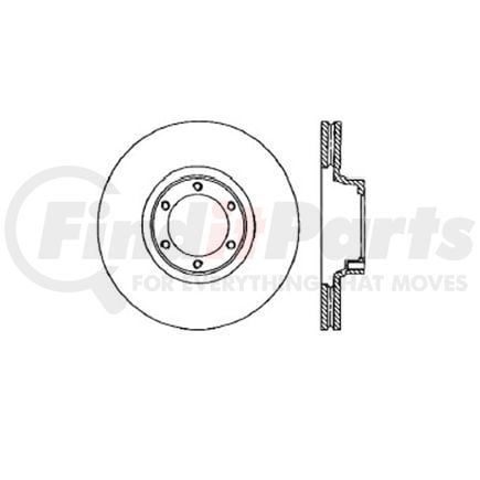 E12516015 by BENDIX - Rotor
