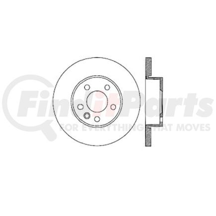 Bendix E12538056 Disc Brake Rotor Rotor