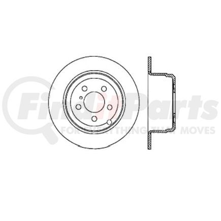 E12527013 by BENDIX - Disc Brake Rotor