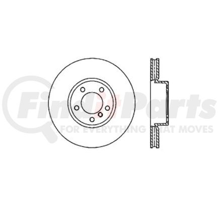 Bendix E12538085 Disc Brake Rotor Rotor