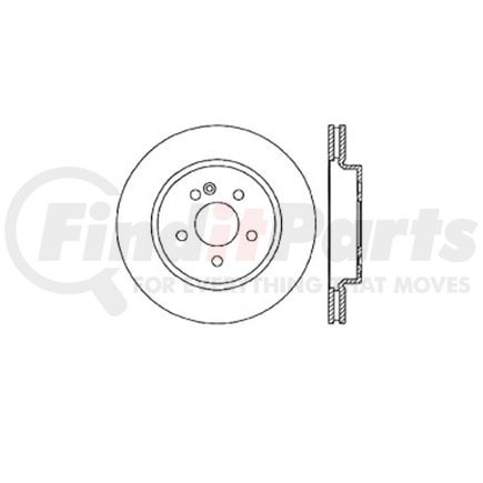 Bendix E12540041 Disc Brake Rotor Rotor