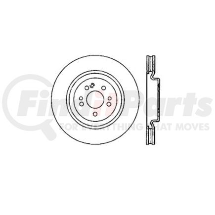 E12540047 by BENDIX - Disc Brake Rotor