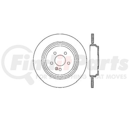 E12540048 by BENDIX - Disc Brake Rotor
