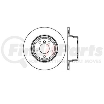 Bendix E12539056 Disc Brake Rotor Rotor