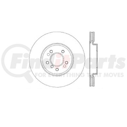 Bendix E12540094 Disc Brake Rotor Rotor