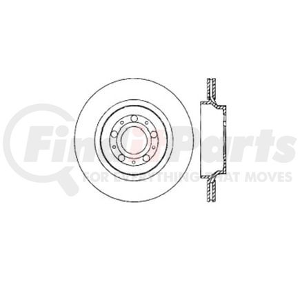 E12544038 by BENDIX - Disc Brake Rotor