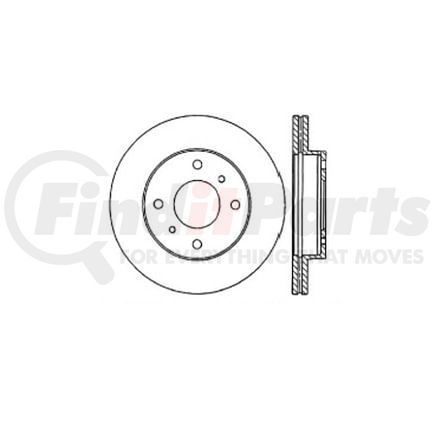 Bendix E12547046 Disc Brake Rotor Rotor