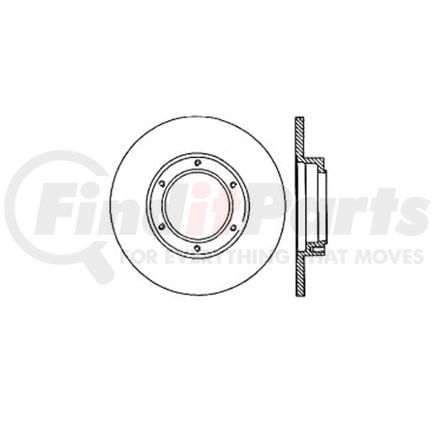 Bendix E12547013 Disc Brake Rotor Rotor