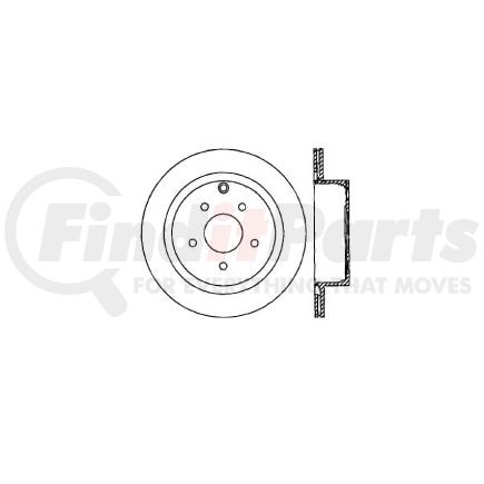 Bendix E12547083 Disc Brake Rotor Rotor