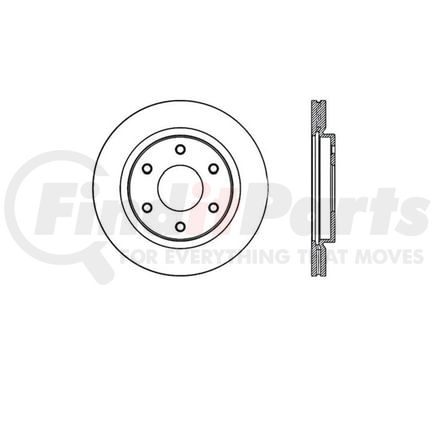 Bendix E12547095 Disc Brake Rotor Rotor