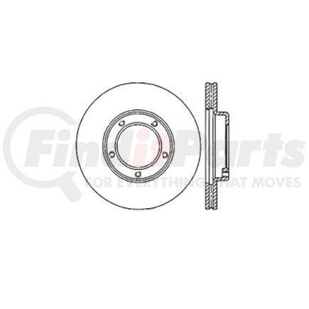 Bendix E12549035 Disc Brake Rotor Rotor