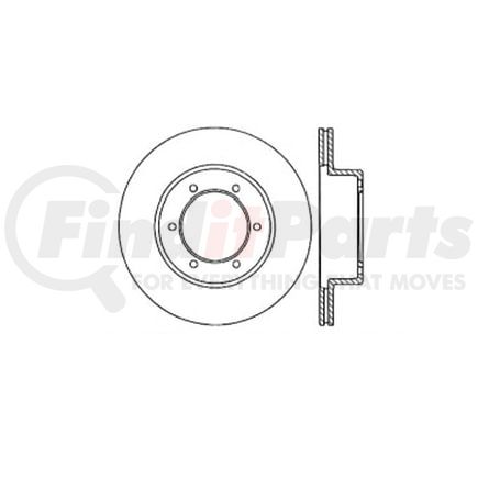 Bendix E12549049 Disc Brake Rotor Rotor
