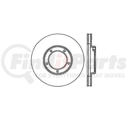 Bendix E12549113 Disc Brake Rotor Rotor