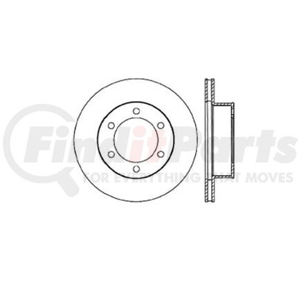 Bendix E12549114 Disc Brake Rotor Rotor