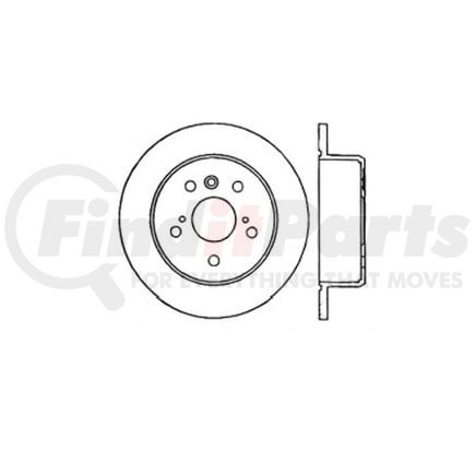 Bendix E12549131 Disc Brake Rotor Rotor