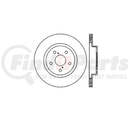E12549116 by BENDIX - Disc Brake Rotor