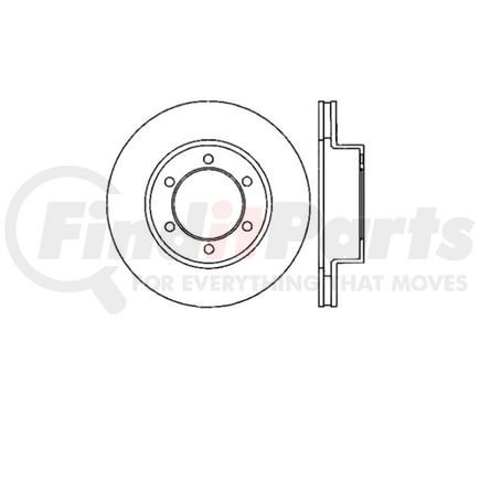 Bendix E12549123 Disc Brake Rotor Rotor