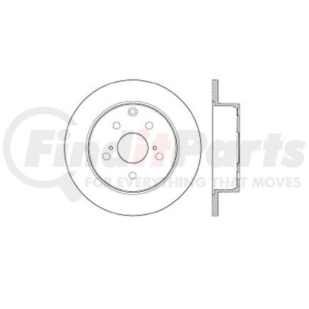E12549149 by BENDIX - Disc Brake Rotor
