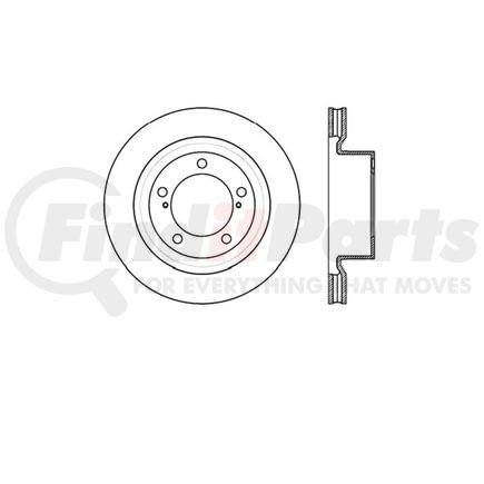 Bendix E12549161 Disc Brake Rotor Rotor