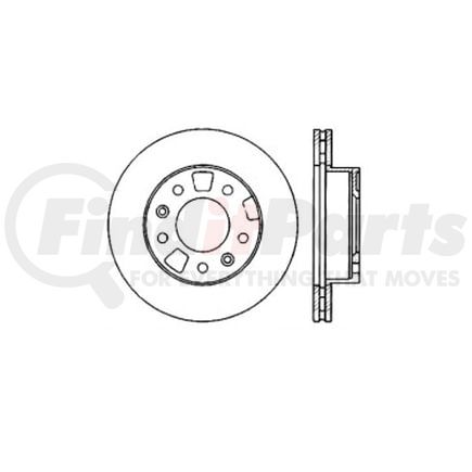 Bendix E12550043 Disc Brake Rotor Rotor