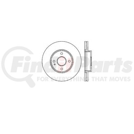Bendix E12550045 Disc Brake Rotor Rotor